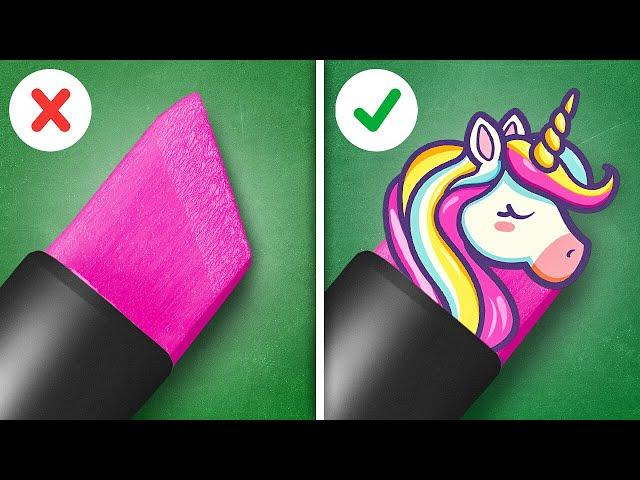 Clever School Hacks & Fun Crafts You Must Try ️ Back to School