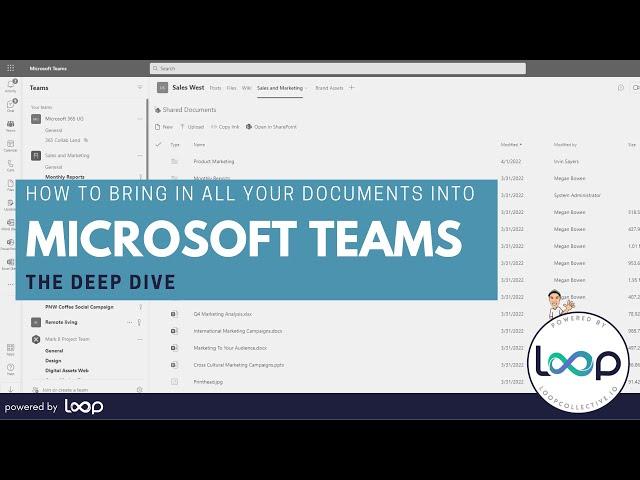 How to bring all your important documents into Microsoft Teams