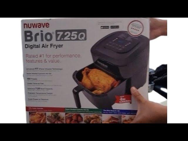 Best Air Fryer Nuwave Brio 7.25 - Straight to Point Demo