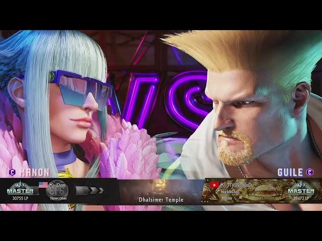 Street Fighter 6 FT3. iDom (Manon) vs NuckleDu (Guile)