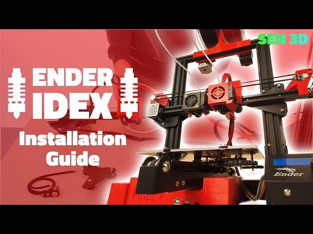 Ender 3 IDEX: DIY Dual Extruder X-Carriage 3D Printer Installation Kit by SEN 3D