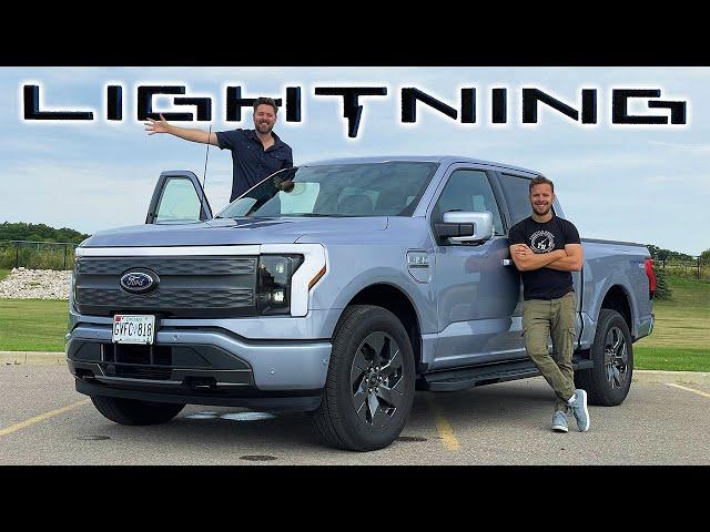 2022 Ford F-150 Lightning Review // Almost A Game Changer