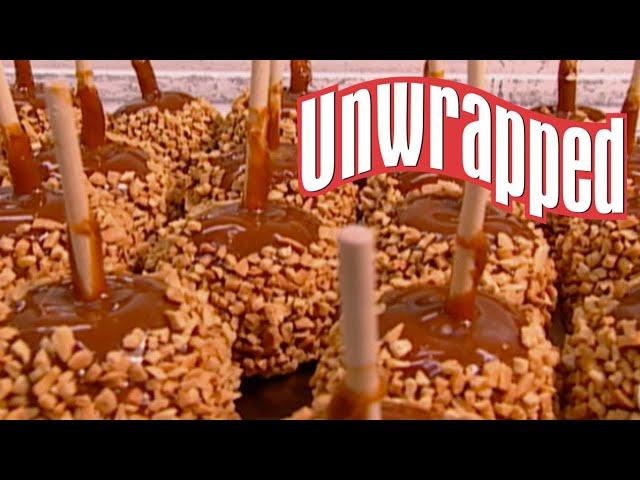 How Caramel Apples Are Made | Unwrapped | Food Network