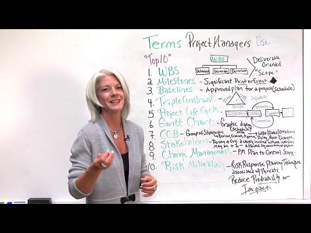 Top 10 Terms Project Managers Use