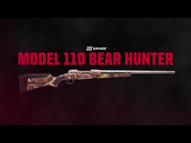 The New Savage Model110 Bear Hunter