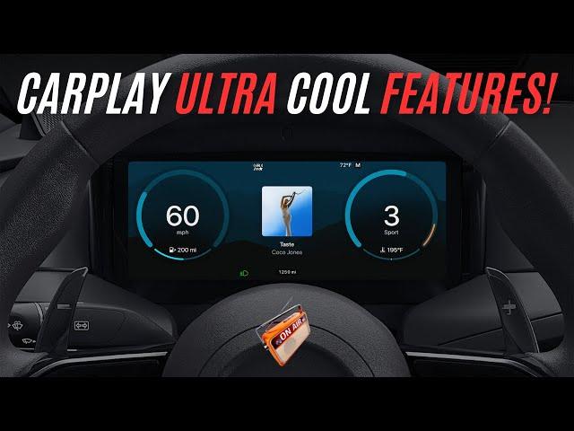 CarPlay Ultra Features Radio and Climate Apps: Quick Look!
