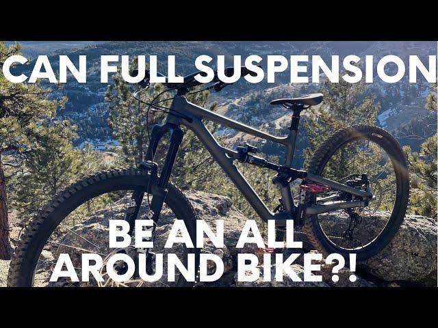 Can a Full Suspension Mountain bike be your daily rider or commuter?! My thoughts...