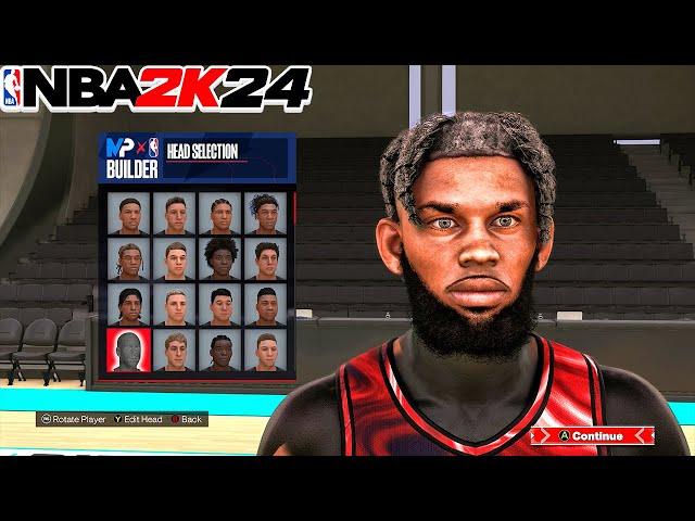 BEST COMP FACE CREATION IN NBA 2K24! BEST DRIPPY FACE CREATION! FOR NEXT GEN & CURRENT GEN!