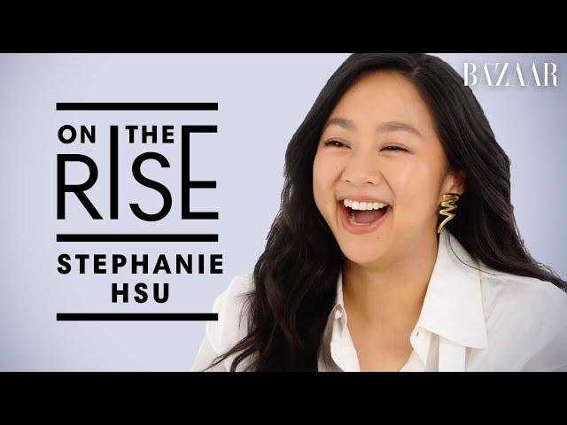 Stephanie Hsu On Rejection, Her Celeb Crush, & First Acting Job | On The Rise | Harper's BAZAAR