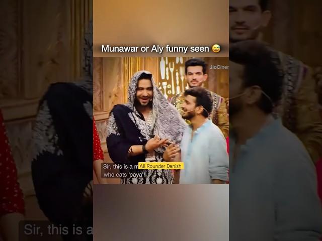 Munawar Faruqui Paya Khane Wala Admi #elvishyadav #munawarfaruqui #fukrainsaan #biggboss #shorts