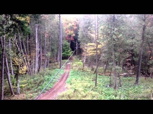 Zip lining at Treetop Eco Adventure Park - I Will Travel