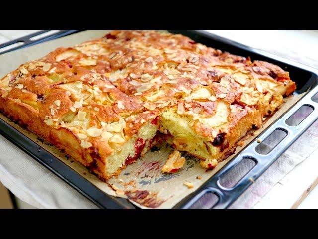 ВКУСНЕЙШАЯ ШАРЛОТКА ЗА 10 МИНУТ