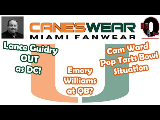 Big O and Manny Navarro discuss Everything Miami Hurricanes!