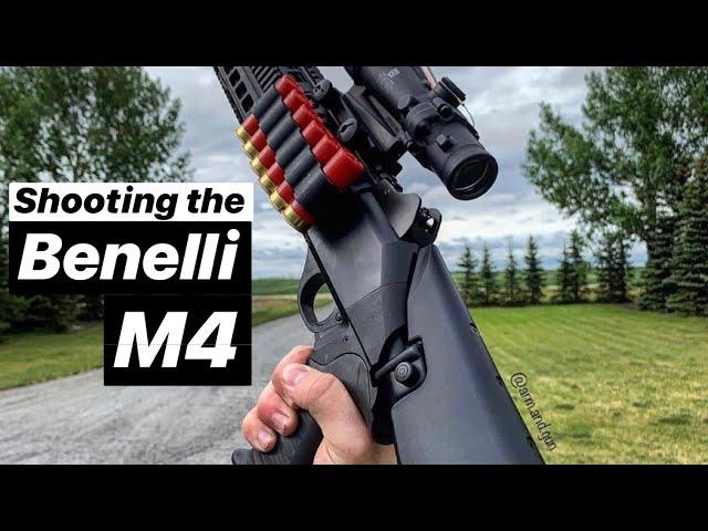 Shooting the Benelli M4 Tactical - Spoiler Alert: IT'S AMAZING