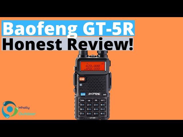 THE BEST BAOFENG RADIO FOR BEGINNERS! BAOFENG GT-5R REVIEW!