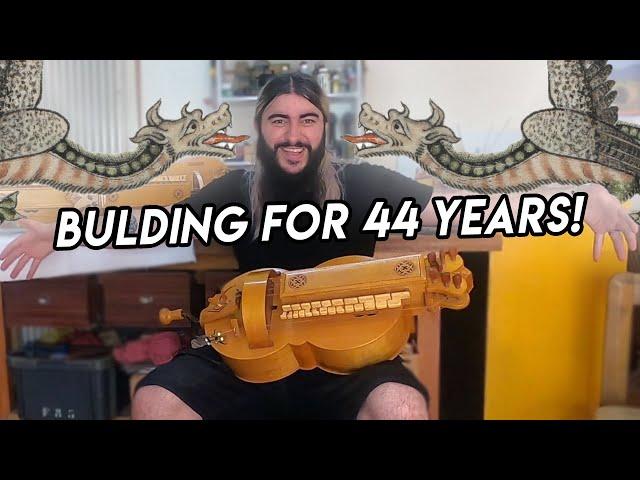 Meet my NEW MEDIEVAL hurdy gurdy by SEDO GARCÍA  (+cool gurdy gadgets)