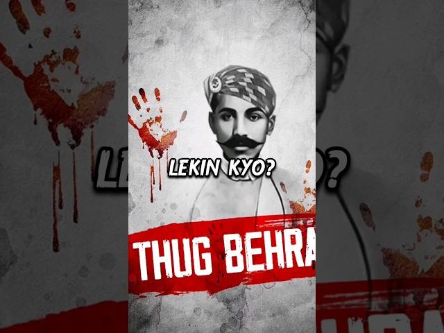 Indian Serial Killer - Thug Behram {Story} #shorts #shortsvideo