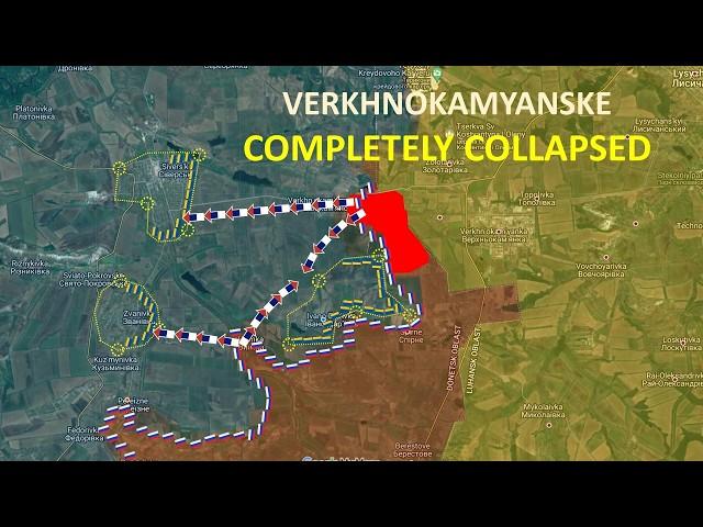 Verkhnokamyanske Completely Collapsed l Siversk Next l Encirclement Of Ukrainian Forces