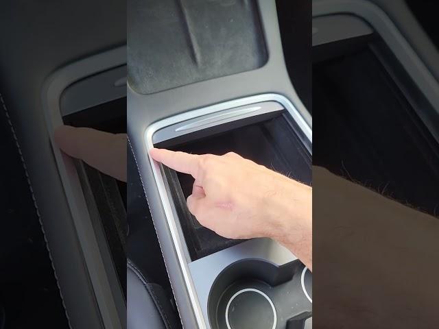 Tesla Console Door Grinding Fix!