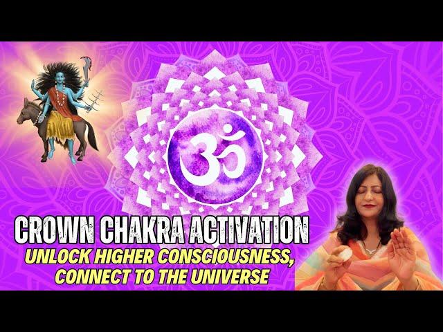 Empower Your Spiritual Path with Crown Chakra Opening This Navratri | Crown Chakra Activation Eng