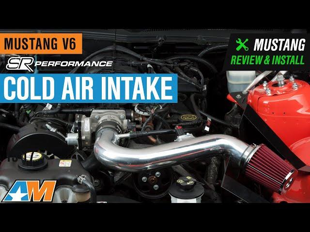 2005-2009 Mustang V6 SR Performance Cold Air Intake Review & Install