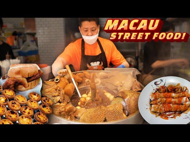 Giant Laman Loob Soup! 1 Day Macau Street Food Tour!! Linibre ako ng mga Pagkain!!