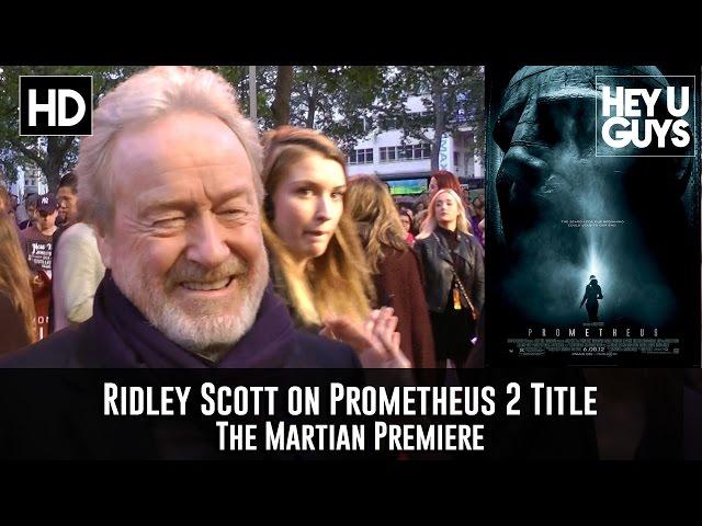 Ridley Scott Expands on Prometheus 2 Title - Alien: Paradise Lost