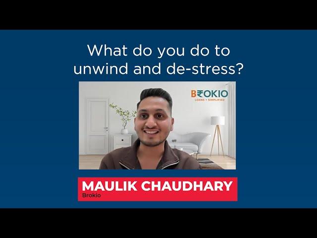 Wellness Wednesday: Maulik Chaudhary, Brokio