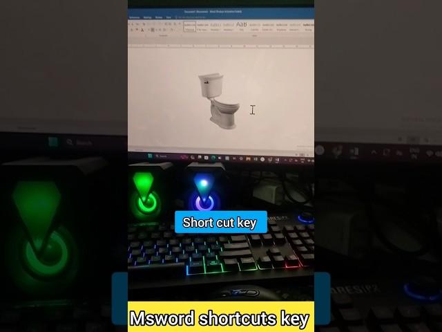 Let  bathroom shortcuts in Msword #Msword #shorts #bathroom #editor #reals #software #Shorts
