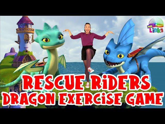 Dragon Exercise for Kids |  Learn About Mythical Creatures | Indoor Workout for Children