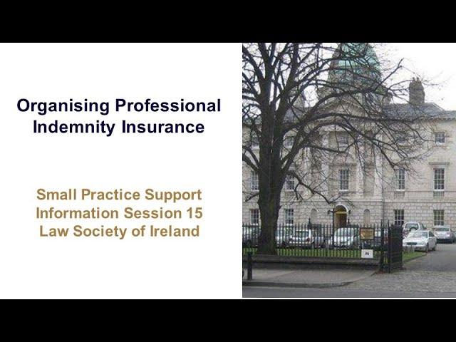 Applying for Professional Indemnity Insurance