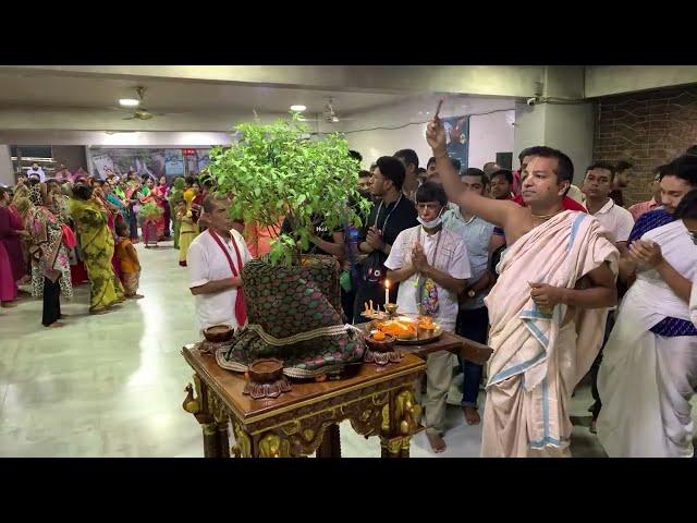 I Sandhya Arati Iskcon Swamibag Dhaka 18 October 2024