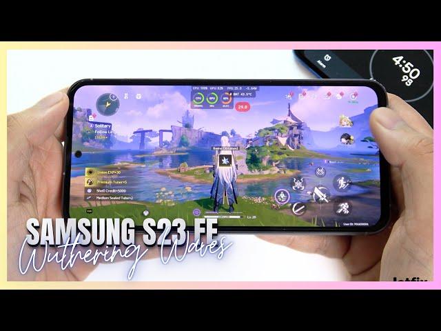 Samsung Galaxy S23 FE Wuthering Waves Gaming test