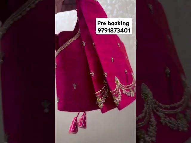 simple and unique aari work blouse designs 468 #9791873401 #fashion #weddingblouse