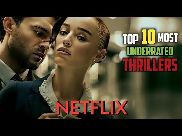 Top 10 Most Underrated Netflix Original Thrillers | best Netflix thriller movies