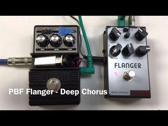 PBF Flanger By ADA - Chorus Comparison