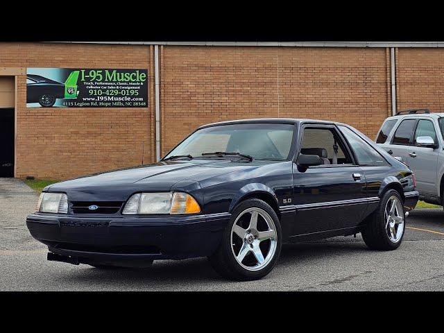 Everything you need to know about this 1992 Ford Mustang LX 5.0 at I-95 Muscle