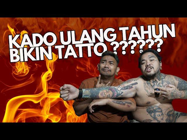 TATTO PERTAMA SYAHRIL UNTUK MAS ABDI