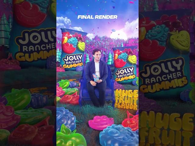 The Jolly Rancher 3D world - BTS!