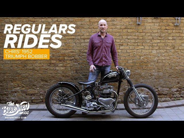 Regulars Rides: Chris' Shed Built 1952 Triumph Bobber