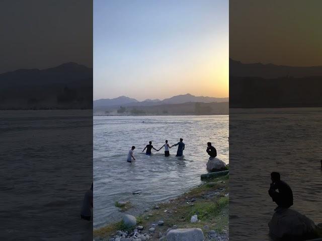 Beautiful Picnic Spot at Munda | Swat River Near Mohmand Dam #shorts
