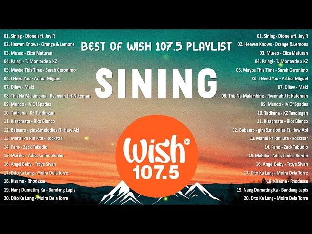 Best Of Wish 107.5 Songs Playlist 2024 | The Most Listened Song 2024 On Wish 107.5 | OPM Songs #opm