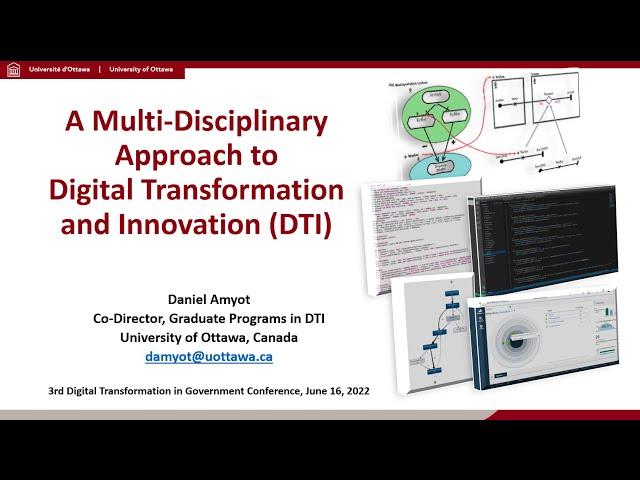 A Multi-Disciplinary Approach to Digital Transformation and Innovation DTI