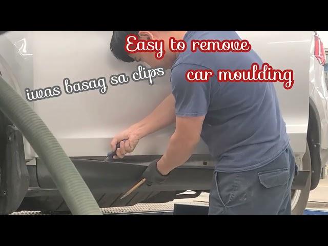 Car repair | ganito mag Remove  ng car moulding | Lim auto care