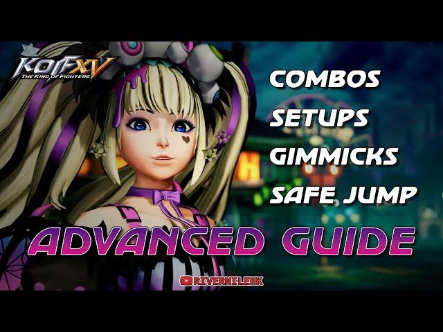 Sylvie Complete guide | Combos, Setups, Safe Jump | KOFXV |