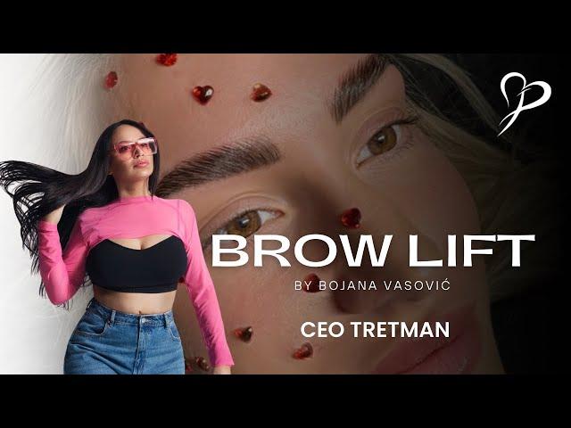 Brow lift/ laminiranje obrva KOMPLETAN TRETMAN sa objasnjenjem