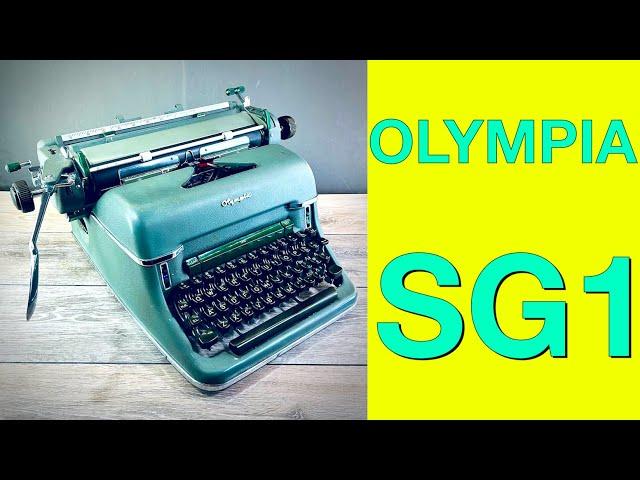 Olympia SG1 Typewriter