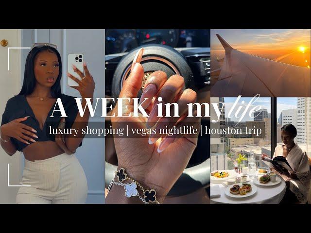 WEEKLY VLOG | new jewelry + backyard updates + going out in vegas + trip to houston + amazon fba