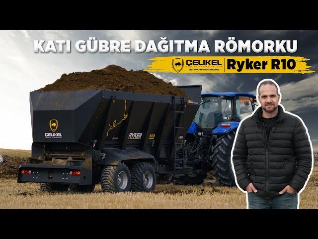 Katı Gübre Dağıtma Römorku | Çelikel Ryker R10