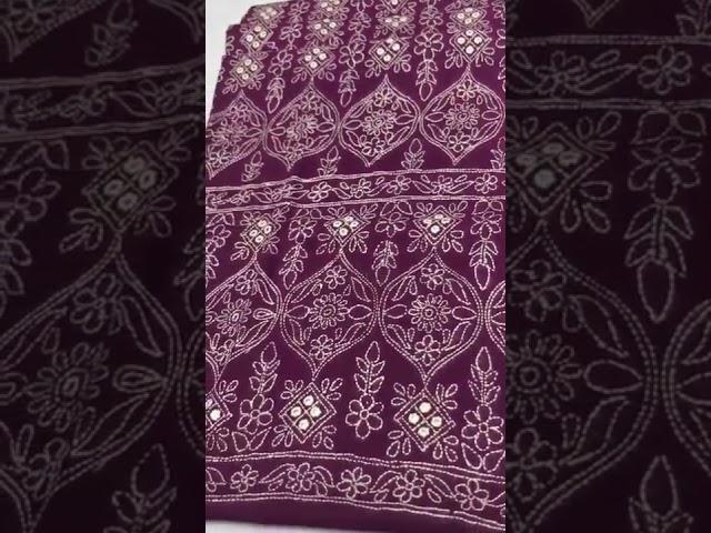 libas boutique #3piece #threads and mirror work